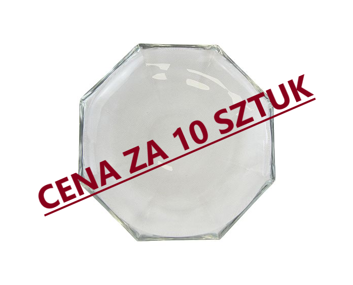 TALERZ SZKLANY (10 sztuk)